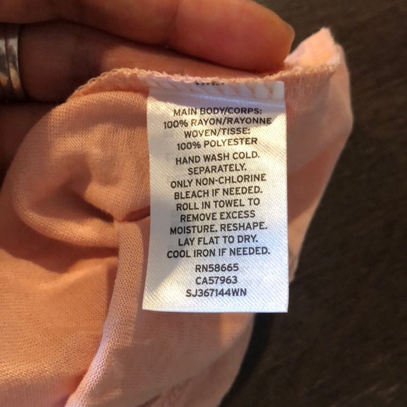 Sejour Pink Salmon Shirt - Picture 8 of 8